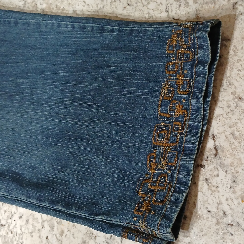 Ruby Rd Womens Jean Capris..14 - Picture 2 of 6